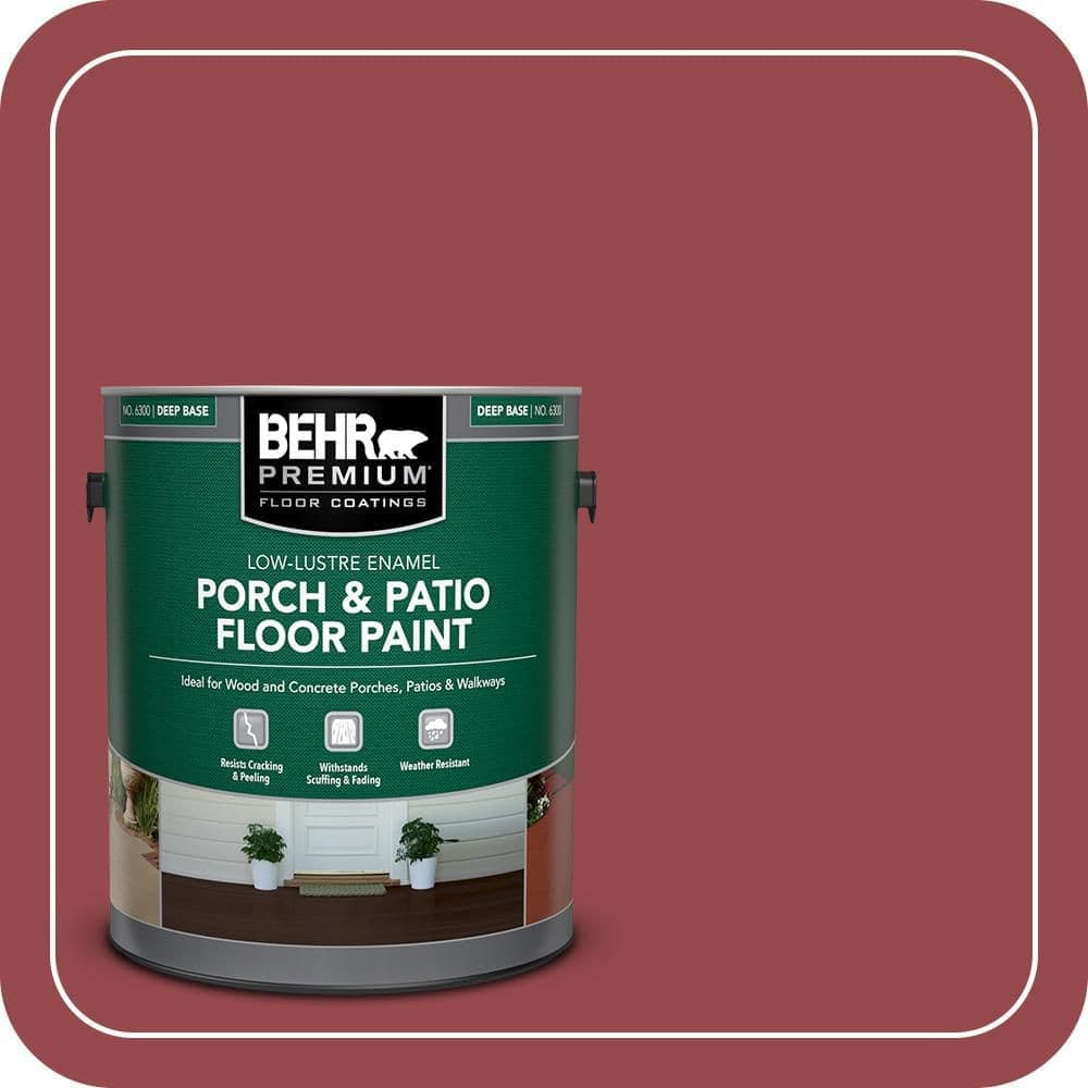 BEHR PREMIUM #M140-6 Textured Low-Lustre Enamel Interior/Exterior Porch and Patio Anti-Slip Floor Paint (1)