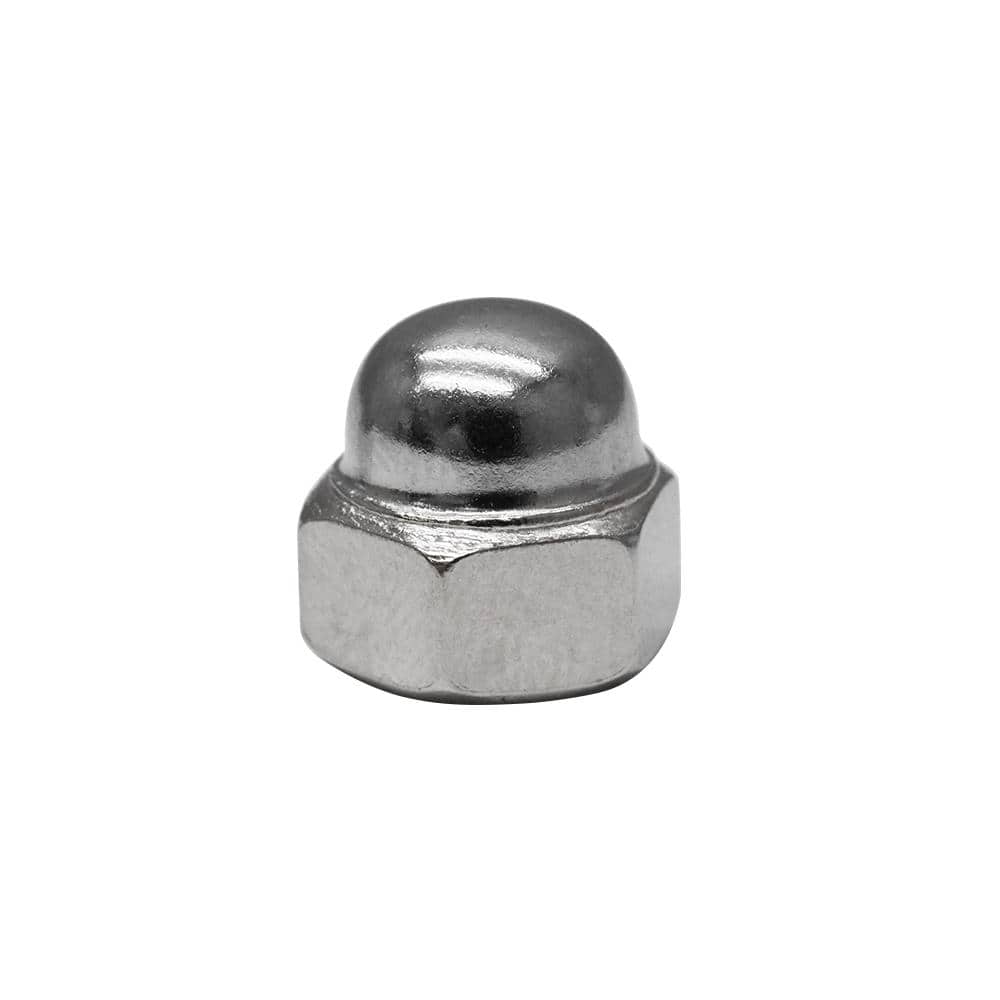Everbilt 3/8 in.-16 Nickel Plated Cap Nut (25-Pack) (2)