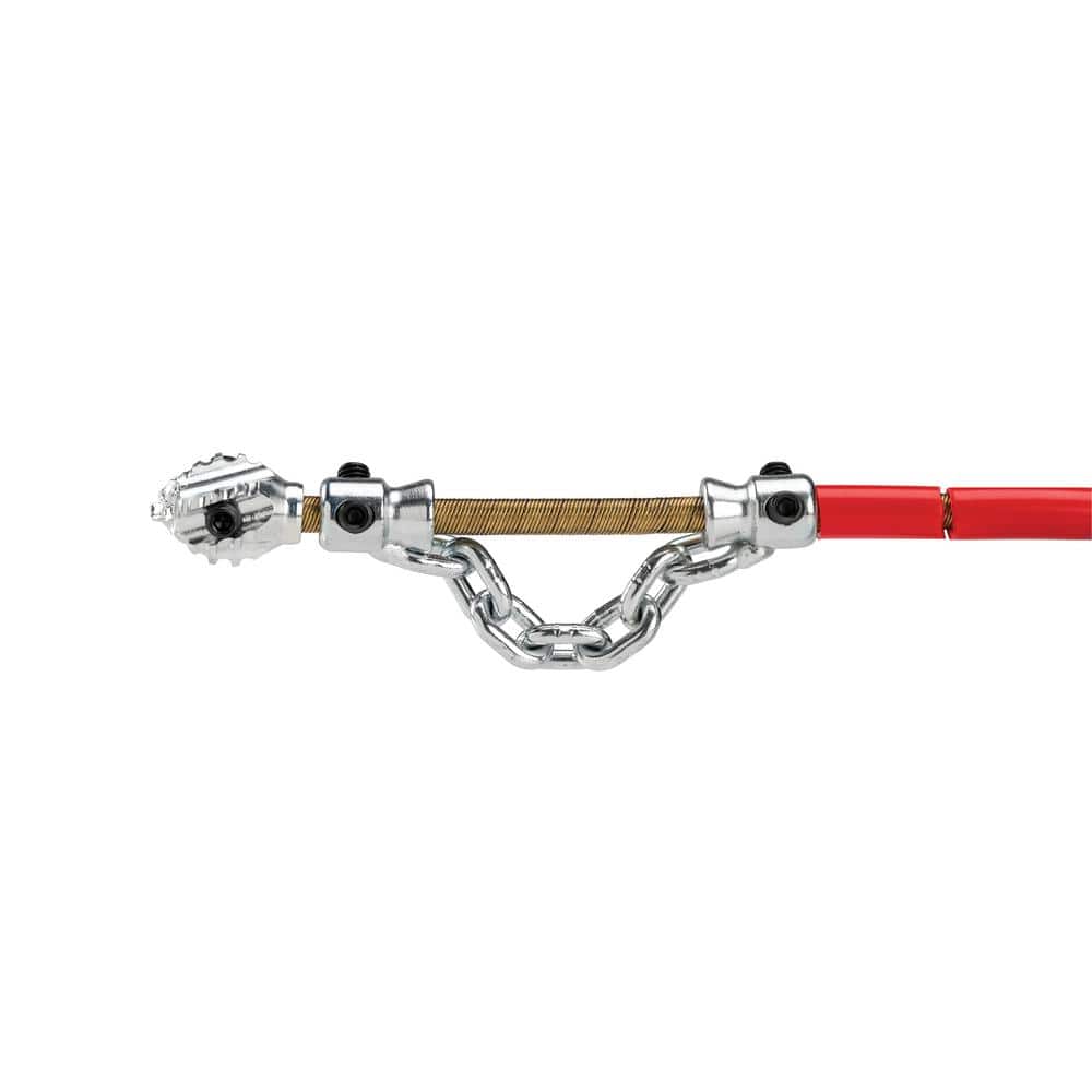 RIDGID FlexShaft Wall-To-Wall Drain Cleaning, Penetrating Ball Head for Obstructions in 1-1/2 in. Pipes (2)