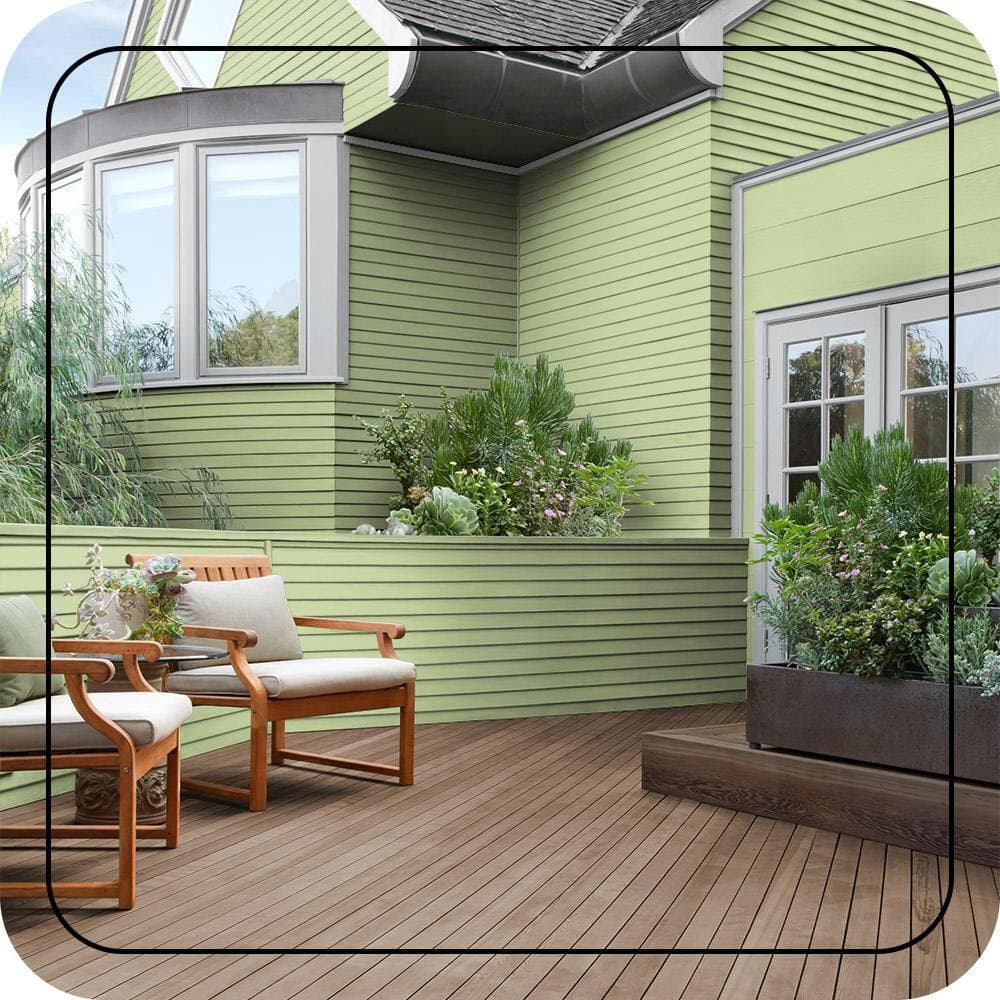 BEHR #P370-4 Color House and Fence Exterior Wood Stain (3)