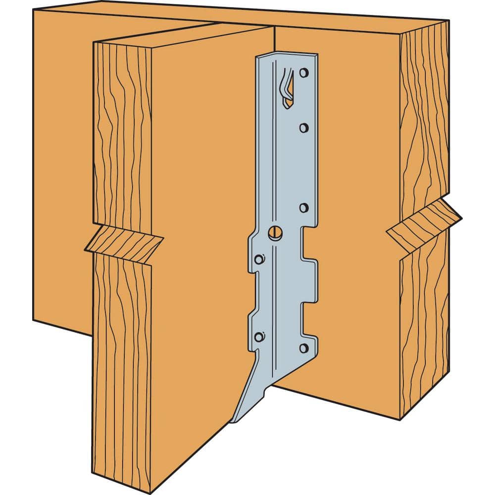 Simpson Strong-Tie LUS Stainless-Steel Face-Mount Joist Hanger for Nominal Lumber (4)