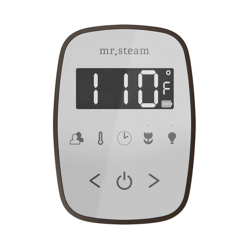 Mr. Steam ButlerFlex Max Steam Shower Control Package with TempoFlex Control and Linear Steamhead in White Nouveau Bronze (2)