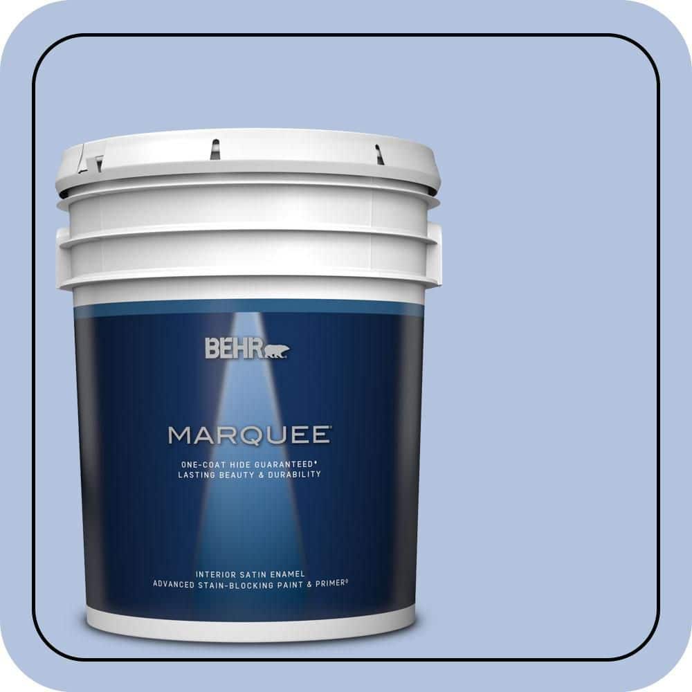 BEHR MARQUEE 5 gal. #M540-3 Eternal Elegance Satin Enamel Interior Paint & Primer