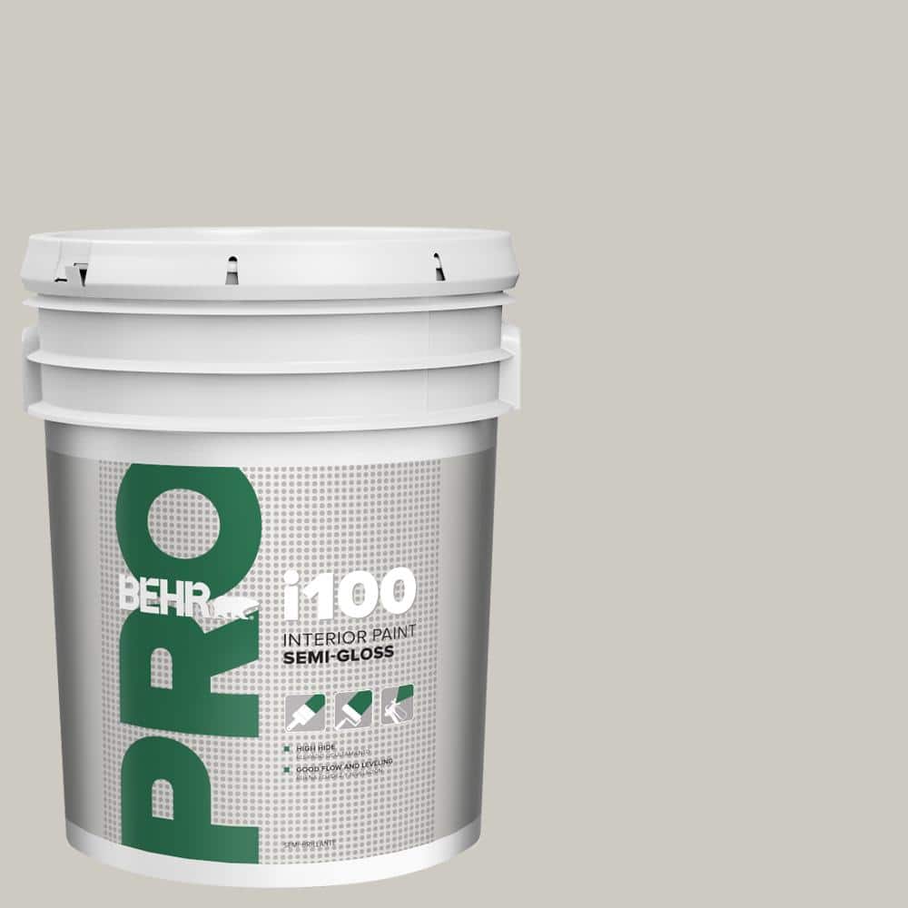 BEHR PRO 5 gal. #790C-3 Dolphin Fin Semi-Gloss Interior Paint