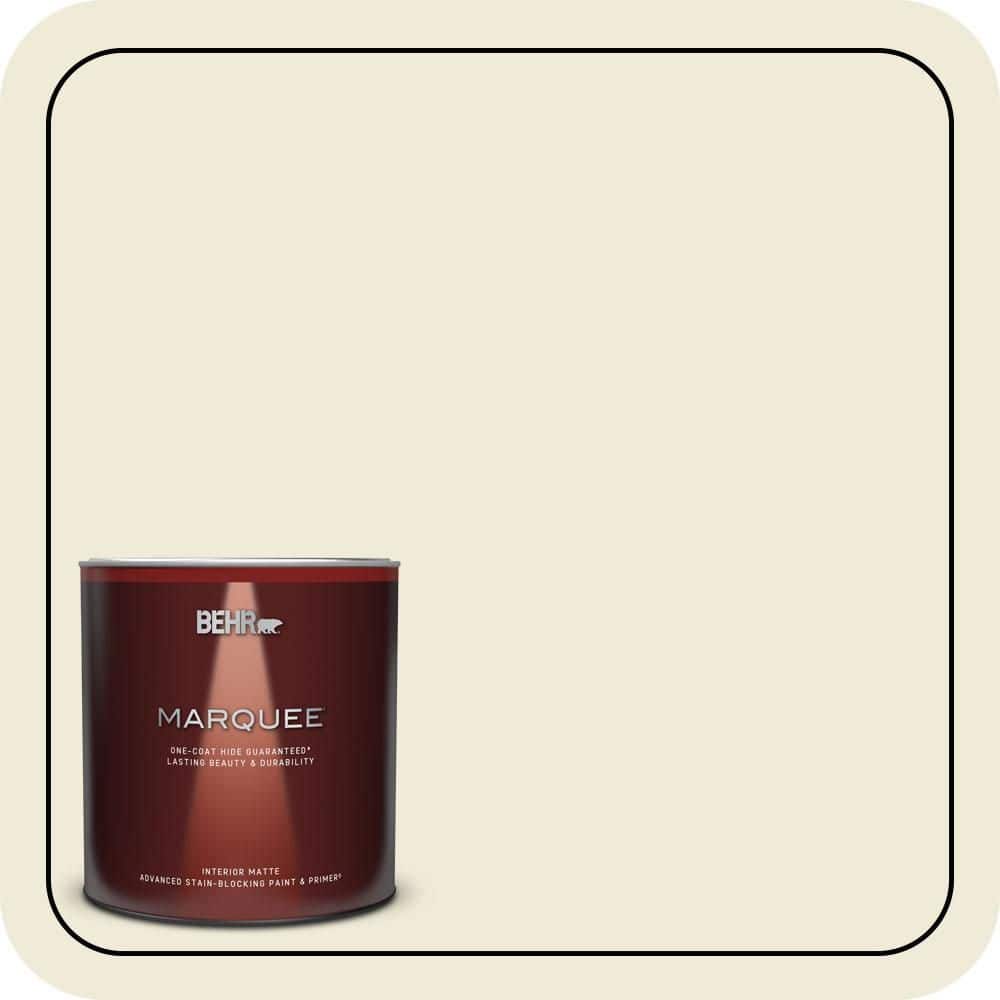 BEHR MARQUEE 1 qt. #T11-20 Lucky Potato Matte Interior Paint & Primer