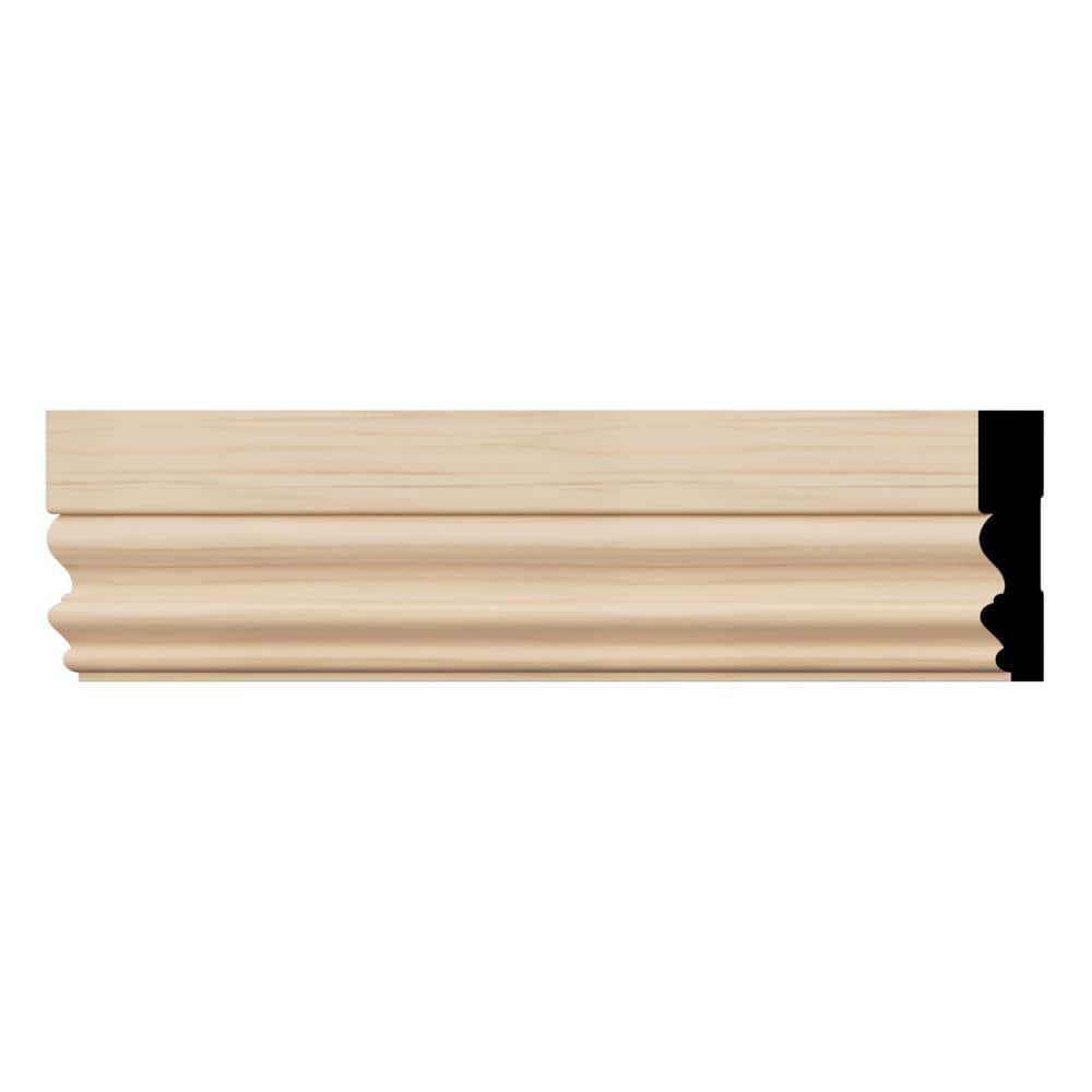 Ekena Millwork VICC 0.69 in. D x 3.5 in. W x 96 in. L Wood (Alder) Victorian Casing Moulding (1)