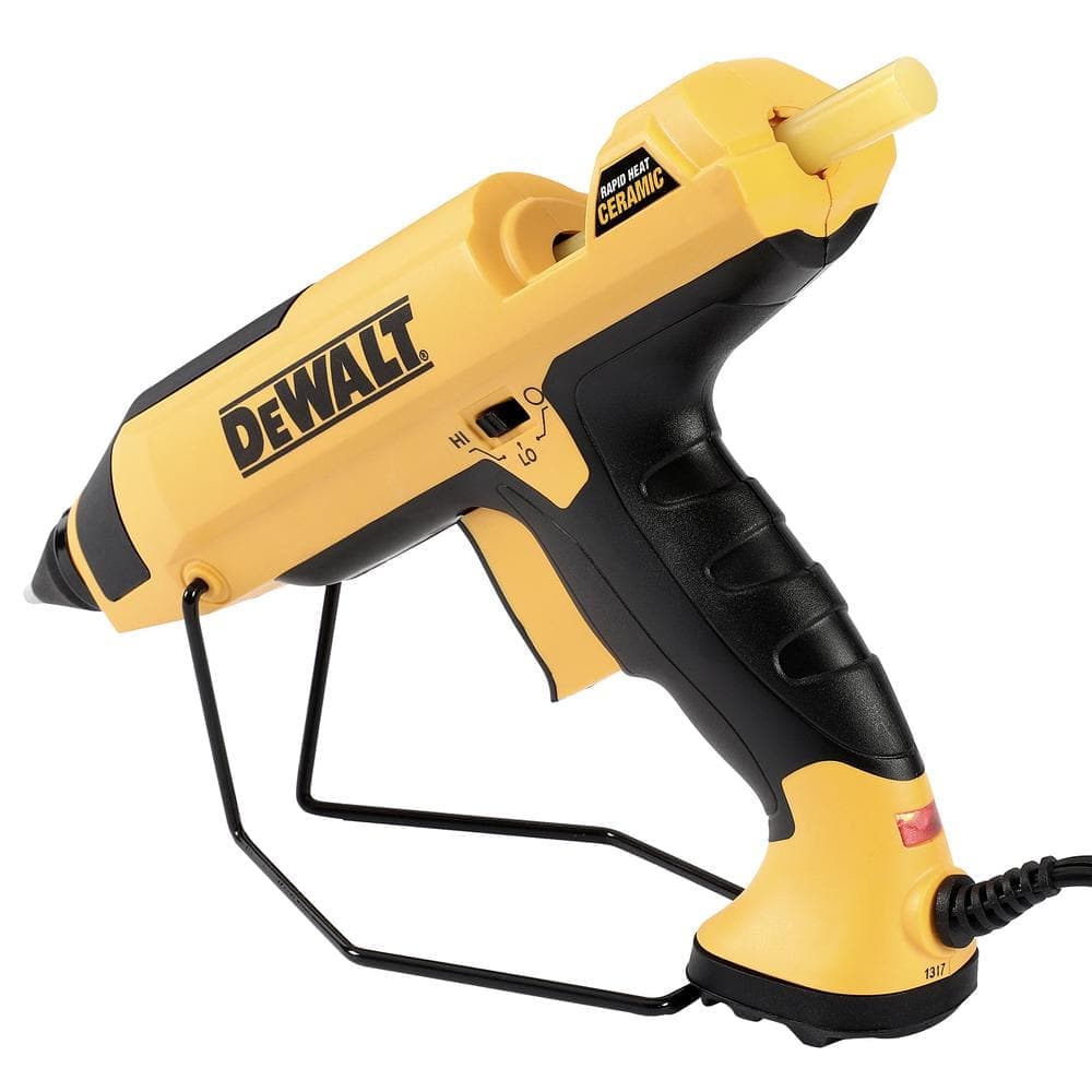 DEWALT Ceramic Rapid Heat Dual Temperature Full Size Glue Gun (2)