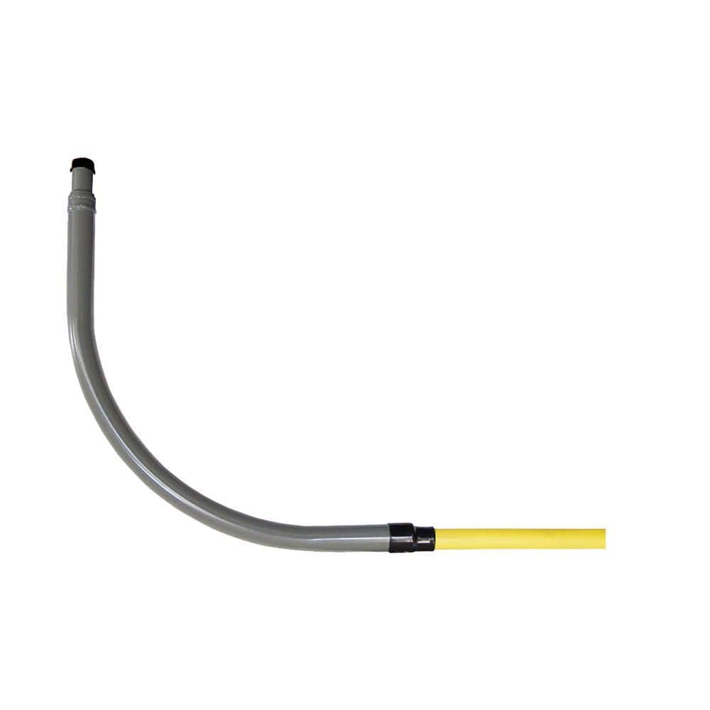 HOME-FLEX 1/2 in. IPS Poly DR 9.3 to 3/4 in. MIP Underground Steel Meter Riser Bent