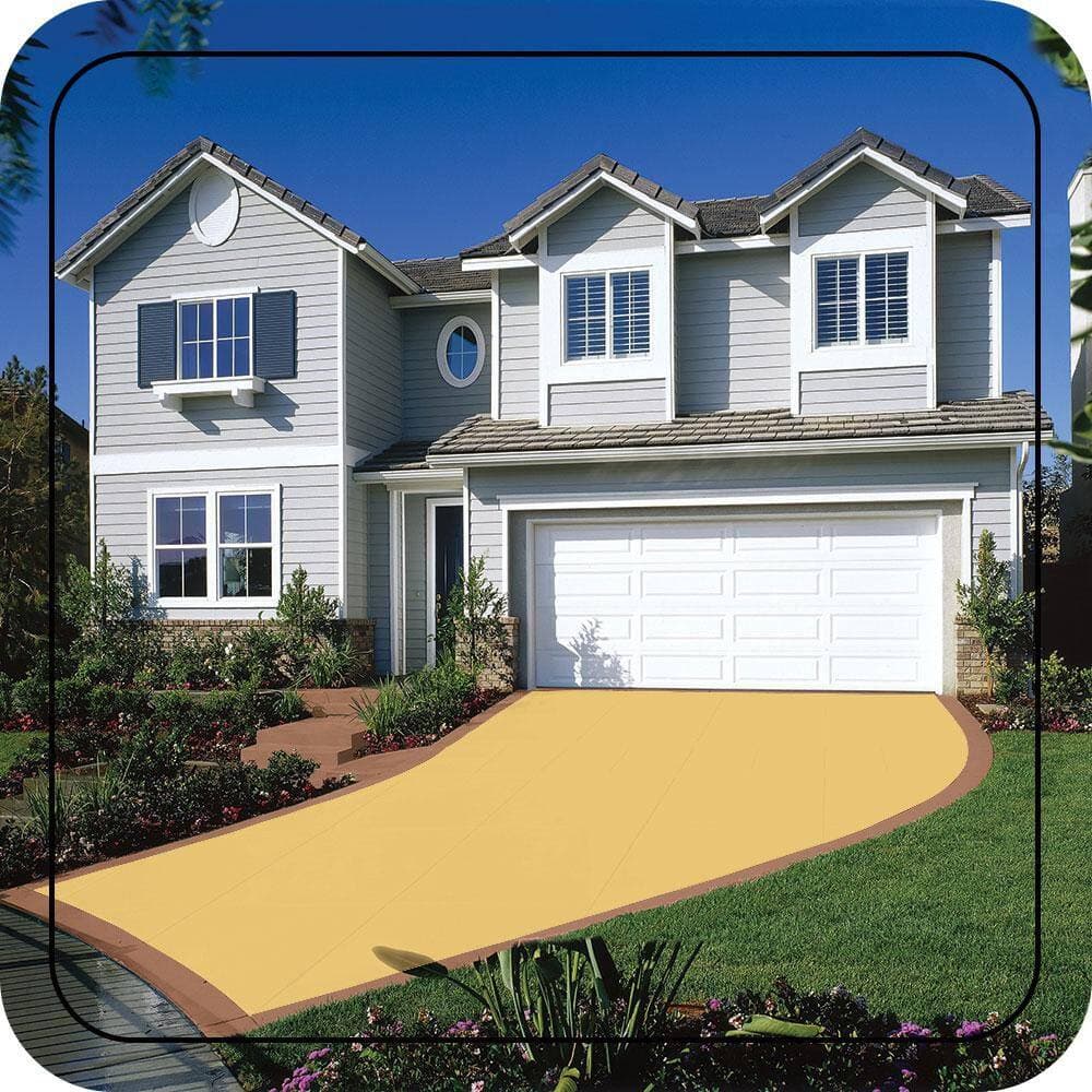 BEHR PREMIUM #P290-4 Self-Priming 1-Part Epoxy Satin Interior/Exterior Concrete and Garage Floor Paint (3)