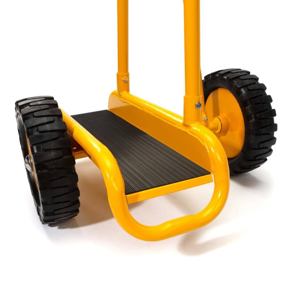 DEWALT Folding Panel, Plate, and Drywall Cart with 1200 lbs. Load Capacity, Yellow (3)