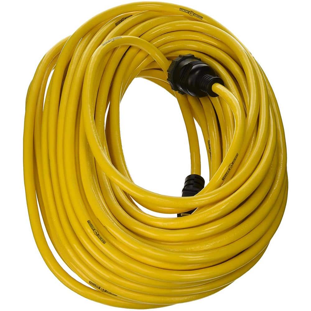 Yellow Jacket 100 ft. 12/3 SJTW Outdoor Lock Jaw Extension Cord
