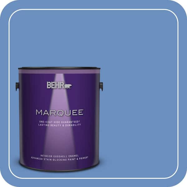 BEHR PREMIUM PLUS Home Decorators Collection #HDC-MD-02 Lapis Lazuli Flat Low Odor & Primer (2)