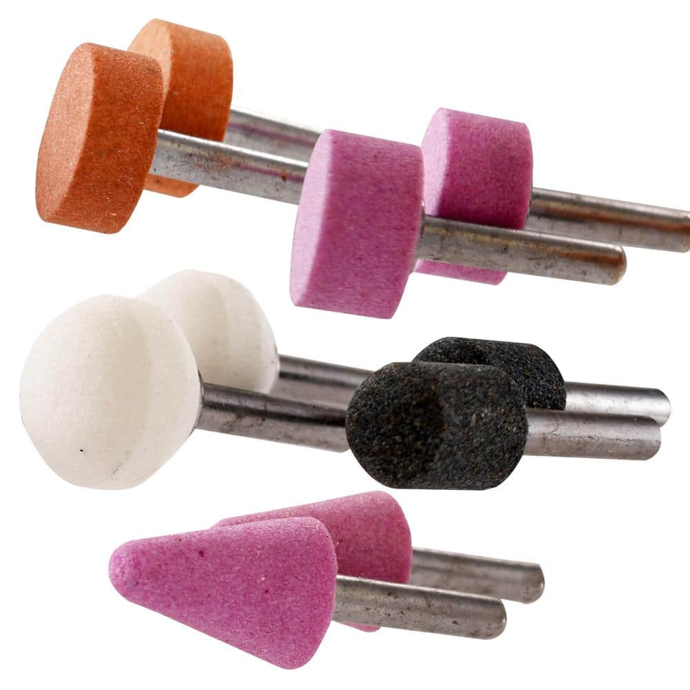 Husky Aluminum Oxide Grinding Stone Set (10-Piece)