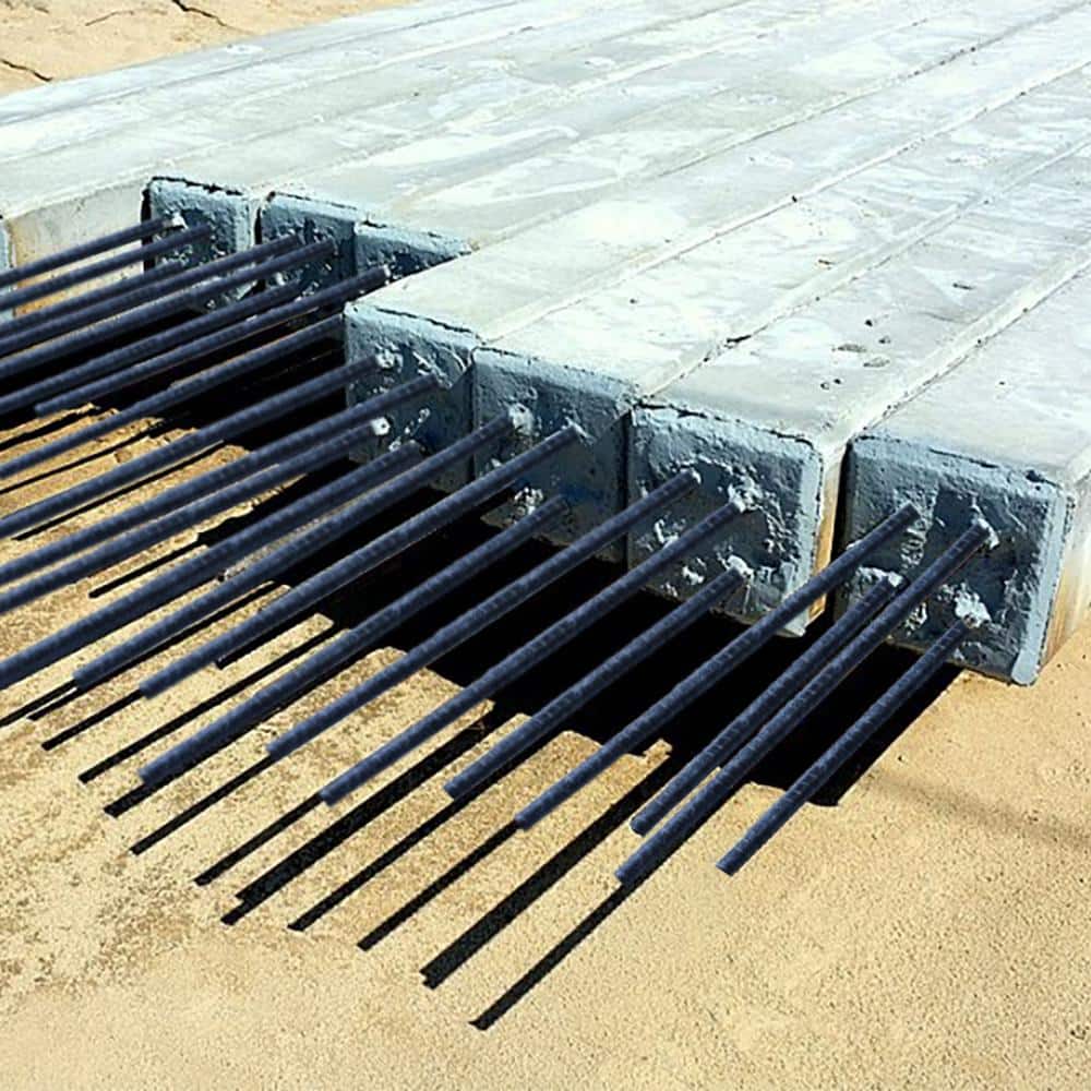 Wellco 0.5 in. x 60 in. #4 Black Nature Surface FRP Rebar (24-Pack) (2)