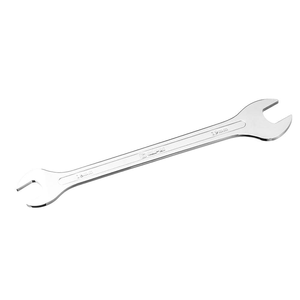 Capri Tools 18 mm x 19 mm Super-Thin Open End Wrench