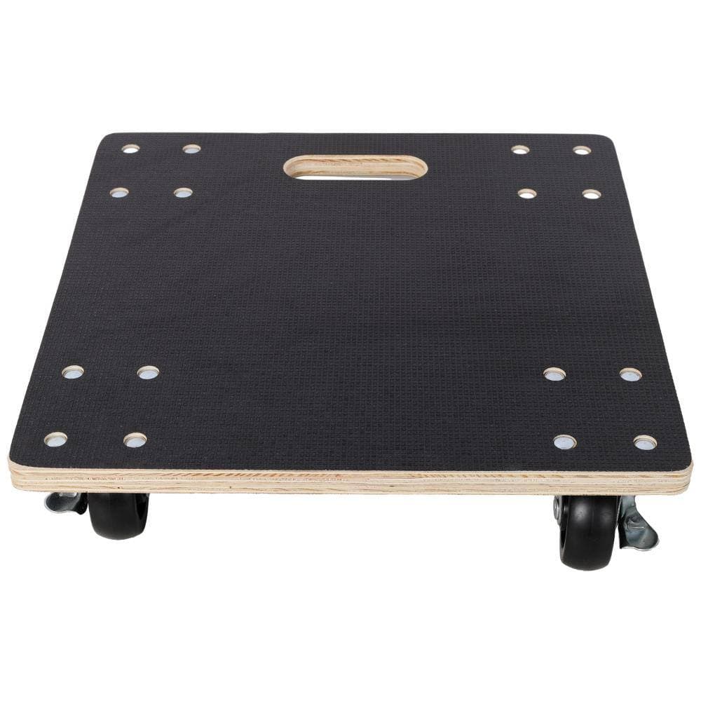 Primehome 15 In Heavy Duty Wood Furniture Dolly 2 Pack 1320 lb Capacity with 4 Swivel Casters (2 Brakes) for Moving Piano Fridge (2)