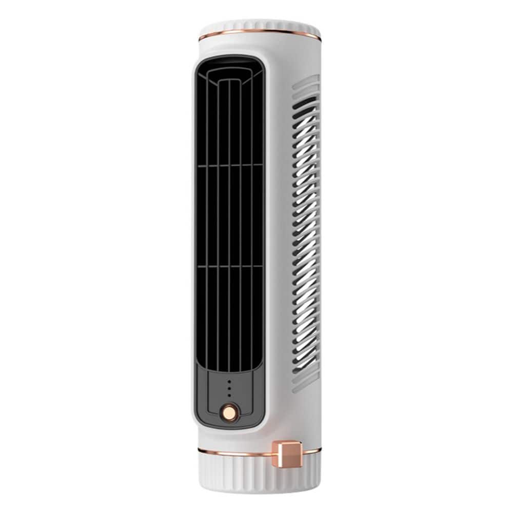Edendirect 10.6 in. 3 fan speeds Tower Fan in White with Bladeless Design, Low Noise, Child Lock (1)