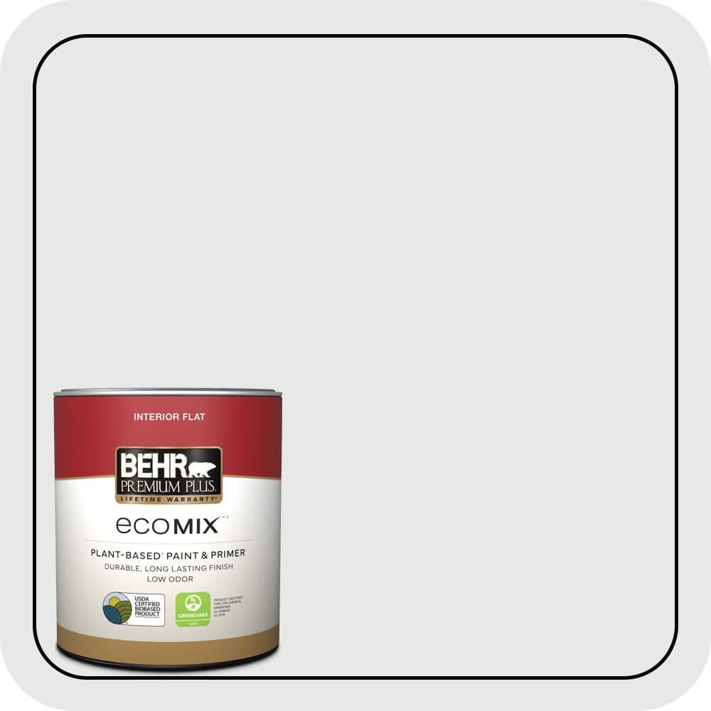 BEHR PREMIUM PLUS #PWN-44 Bay Breeze Enamel EcoMix Plant-Based & Primer (1)