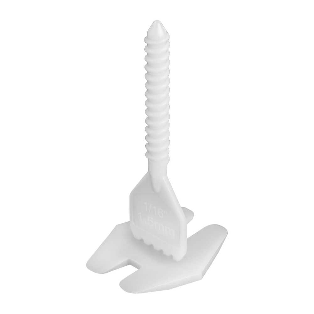QEP LASH 360 White 1/16 in. W Tile Leveling System Posts (100-Pack) (2)