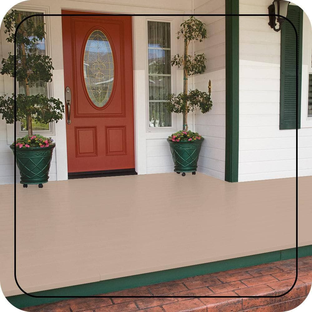 BEHR PREMIUM #S230-2 Low-Lustre Enamel Interior/Exterior Porch and Patio Floor Paint (2)