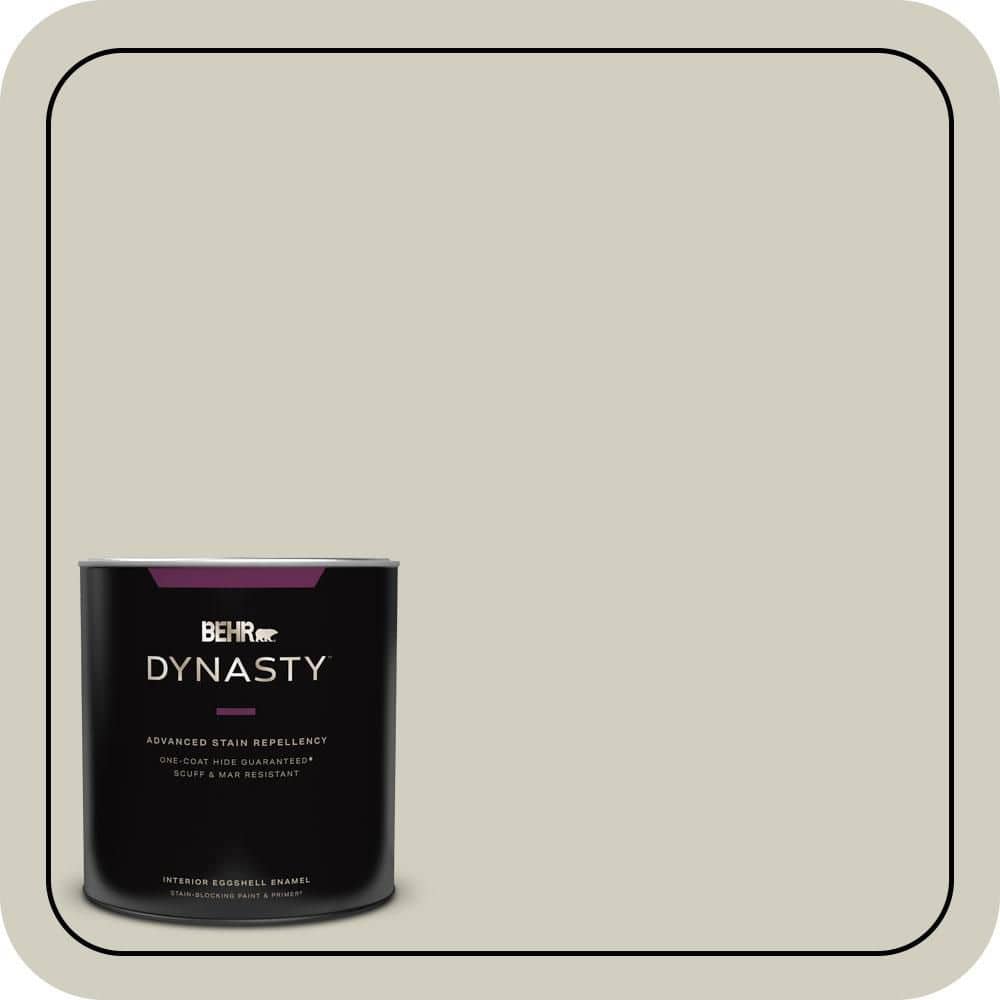 BEHR DYNASTY 1 qt. #N350-2 Sawgrass Eggshell Enamel Interior Stain-Blocking Paint & Primer