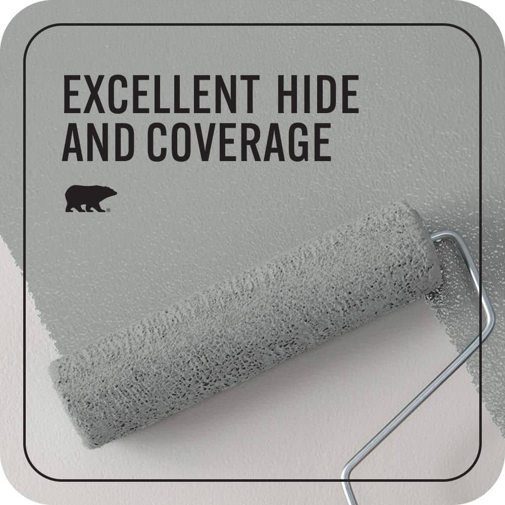 BEHR PREMIUM PLUS #PPU25-16 Chain Reaction Enamel EcoMix Plant-Based & Primer (2)