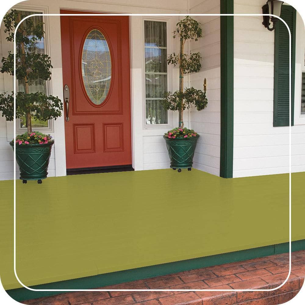 BEHR PREMIUM #P350-6 Low-Lustre Enamel Interior/Exterior Porch and Patio Floor Paint (2)