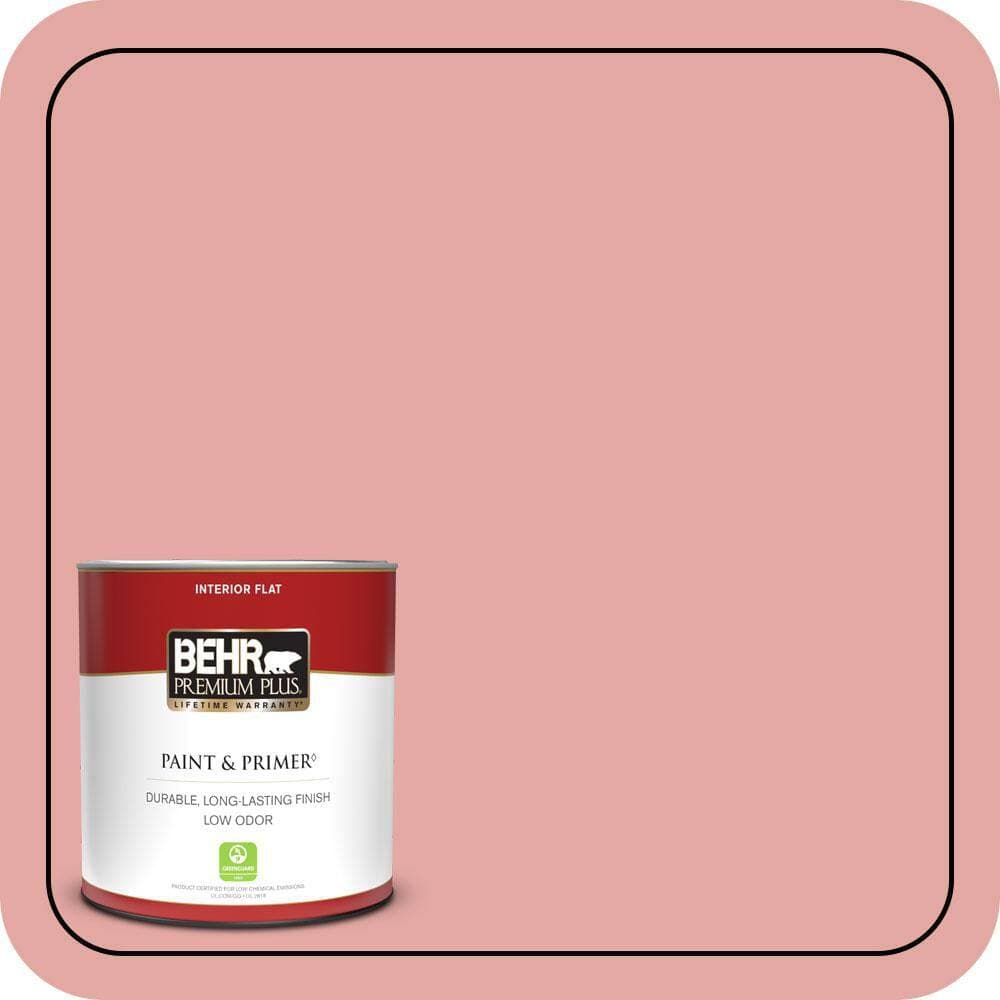 BEHR PREMIUM PLUS #MQ4-03 Coral Fountain Enamel Low Odor & Primer (1)