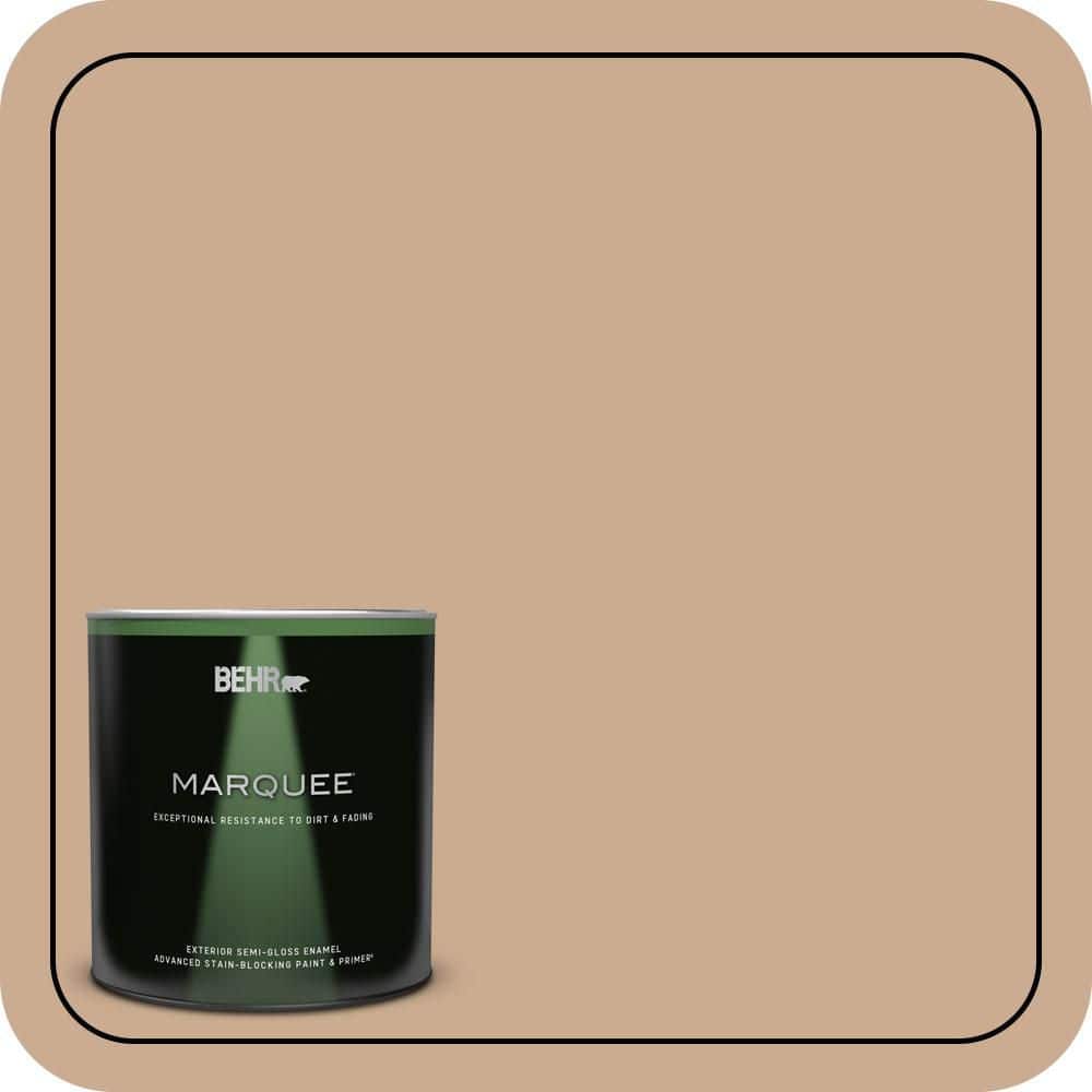 BEHR MARQUEE 1 qt. #N250-3 Pottery Wheel Semi-Gloss Enamel Exterior Paint & Primer