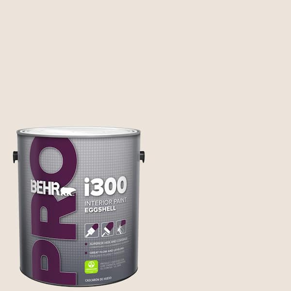 BEHR PRO 1 gal. #OR-W13 Shoelace Eggshell Interior Paint (2)