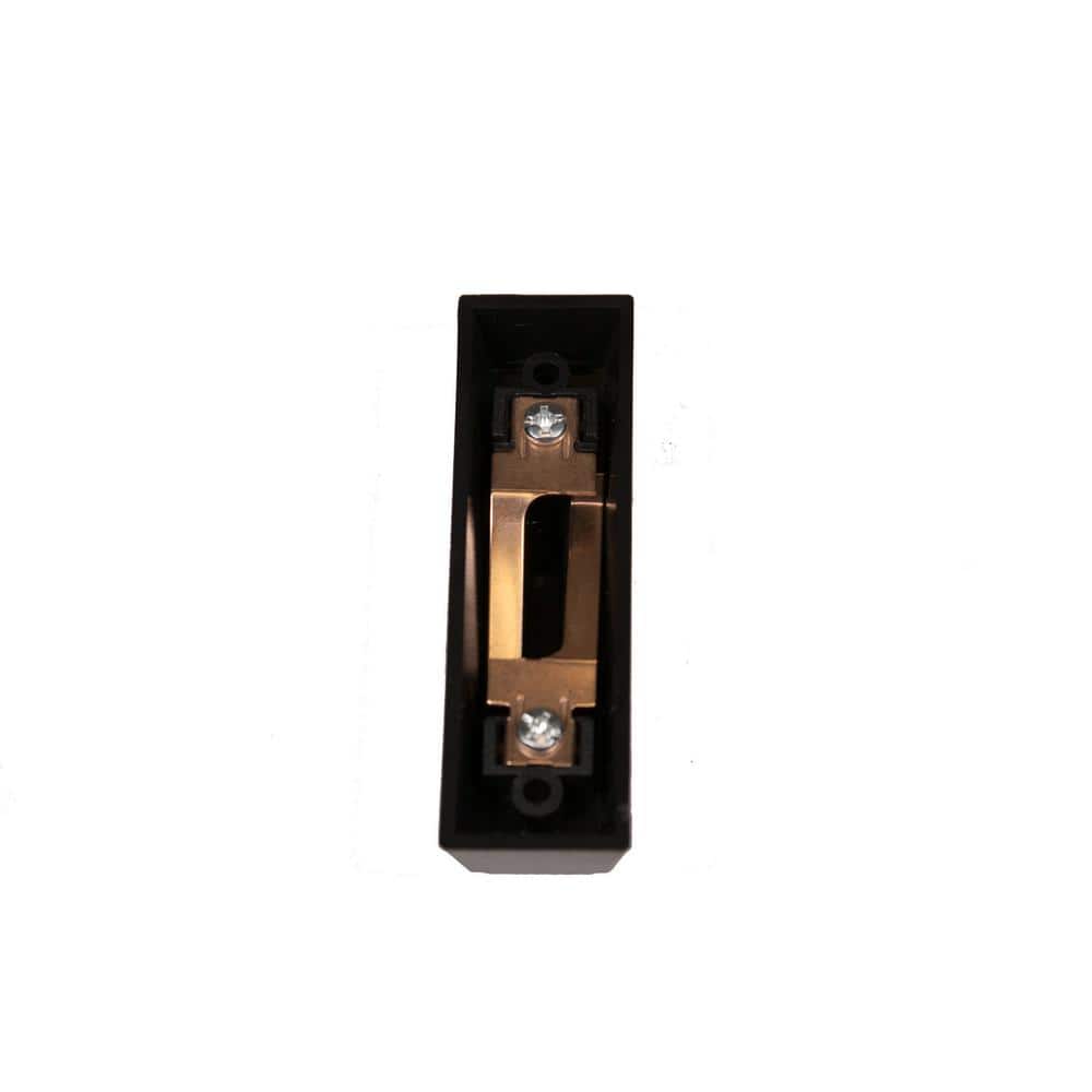 GHOST CONTROLS Wired Push Button for Automatic Gate Opener Systems in Black (2)