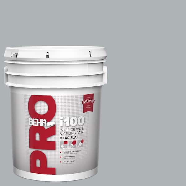 BEHR PRO 5 gal. #N510-3 Stargazer Dead Flat Interior Paint (2)