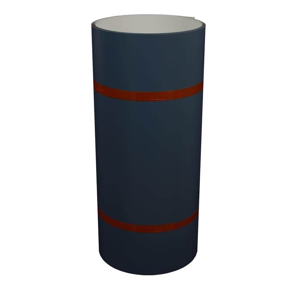 Amerimax Home Products 50 ft. Bermuda Blue over White Aluminum Trim Coil