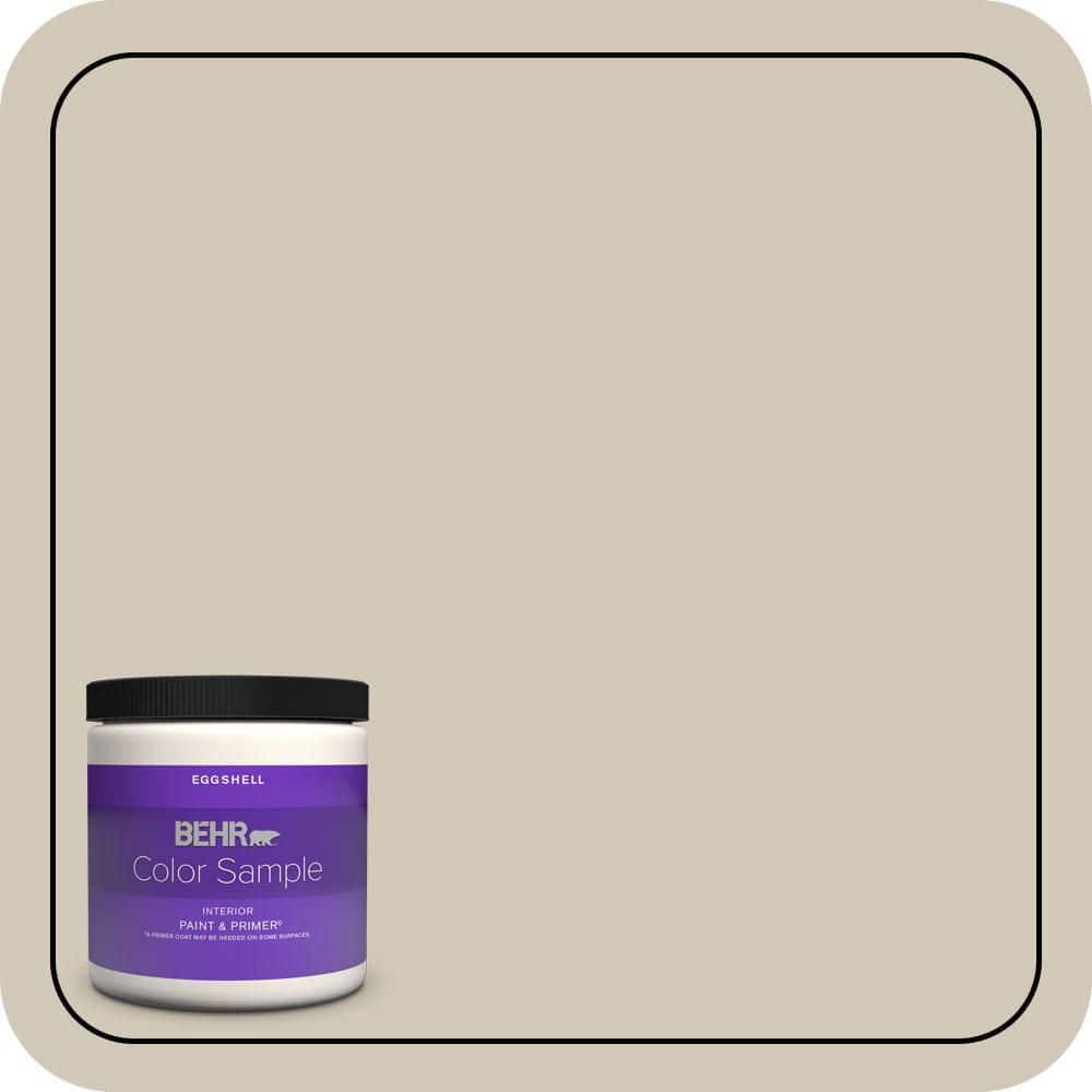 BEHR PREMIUM PLUS #750C-3 Sandstone Cliff Enamel & Primer Color Sample (1)