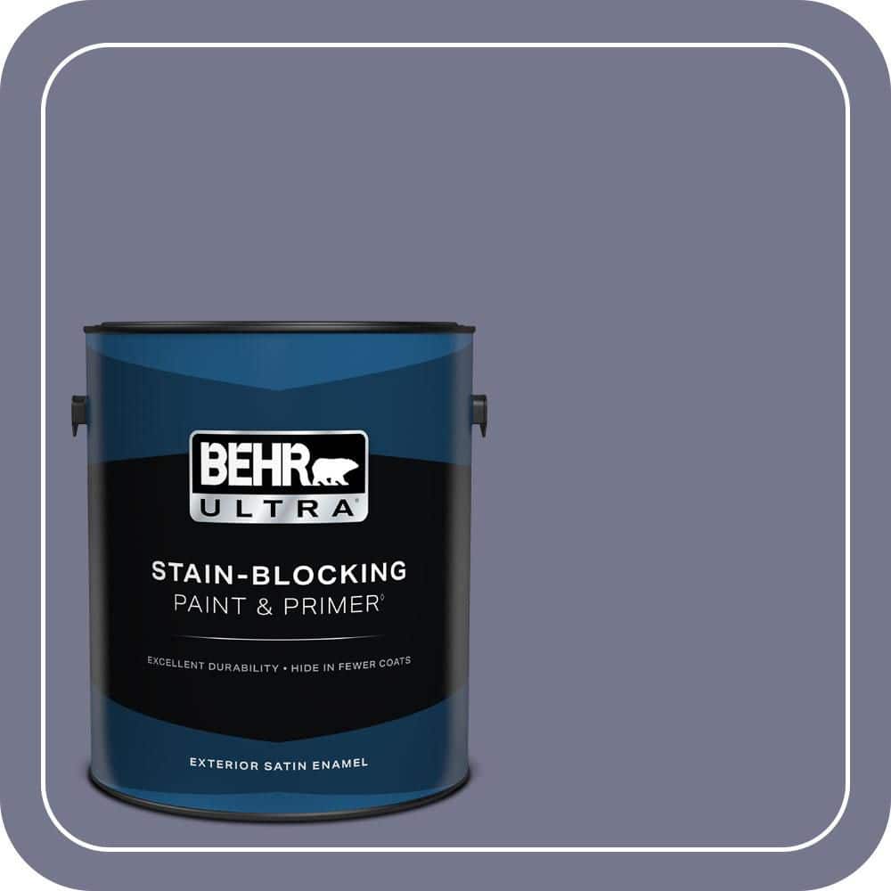 BEHR ULTRA 1 gal. #630F-5 Vintage Satin Enamel Exterior Paint & Primer
