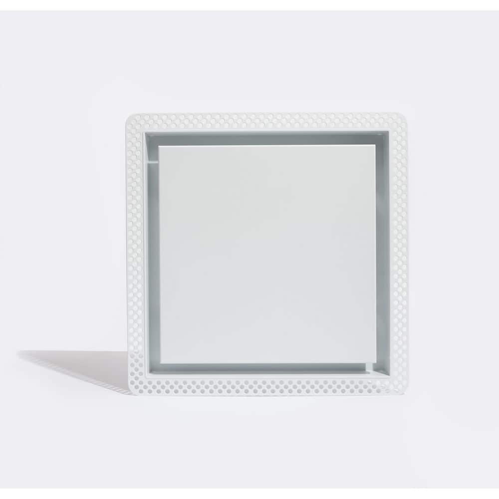 FITTES Flush Exhaust Mount (Lite) 14.25 in. x 14.25 in. White