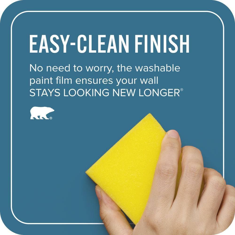 BEHR ULTRA 1 gal. #M490-6 Living Stream Extra Durable Flat Interior Paint & Primer (4)