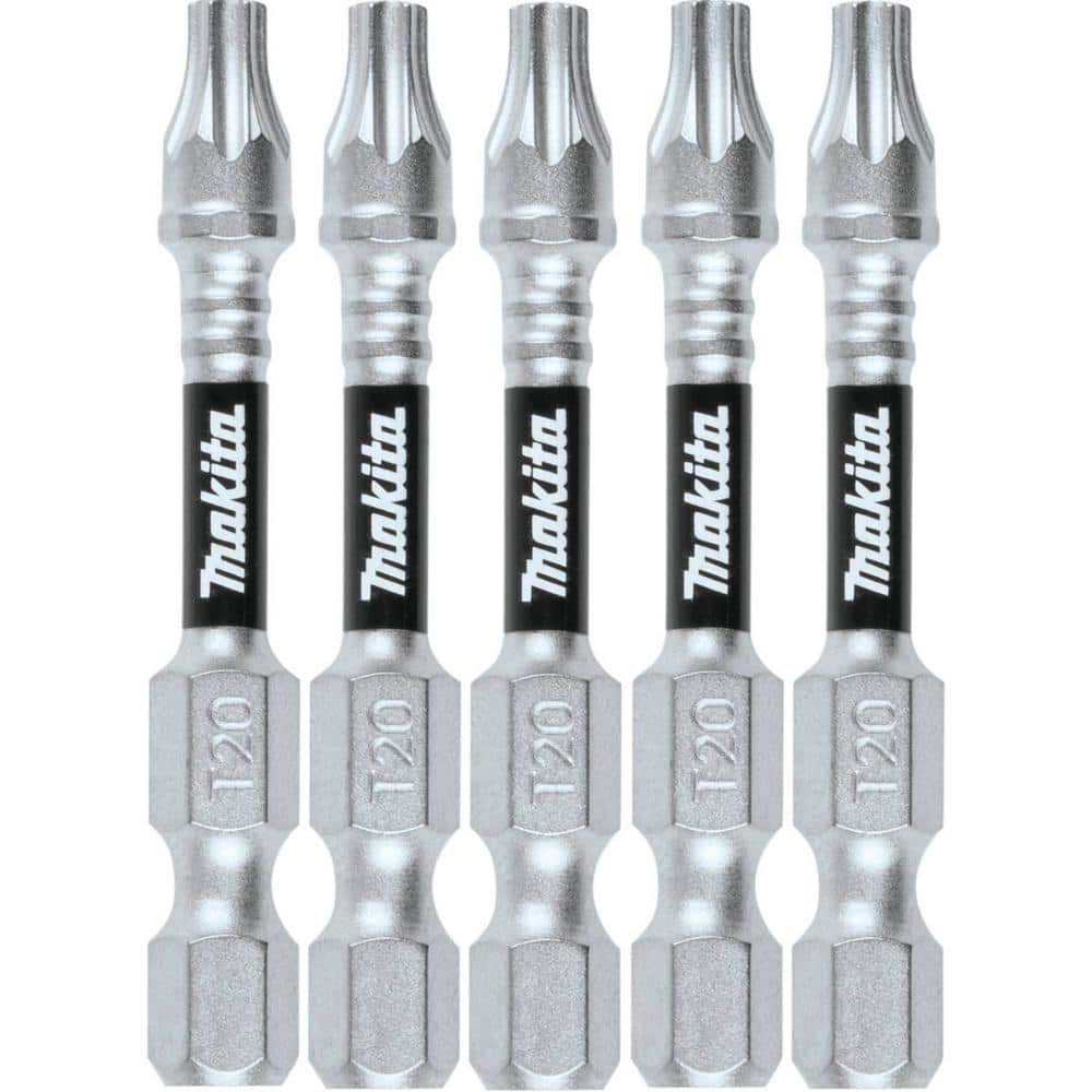 Makita Impact XPS T20 TORX 2 in. Power Bit (5-Pack)