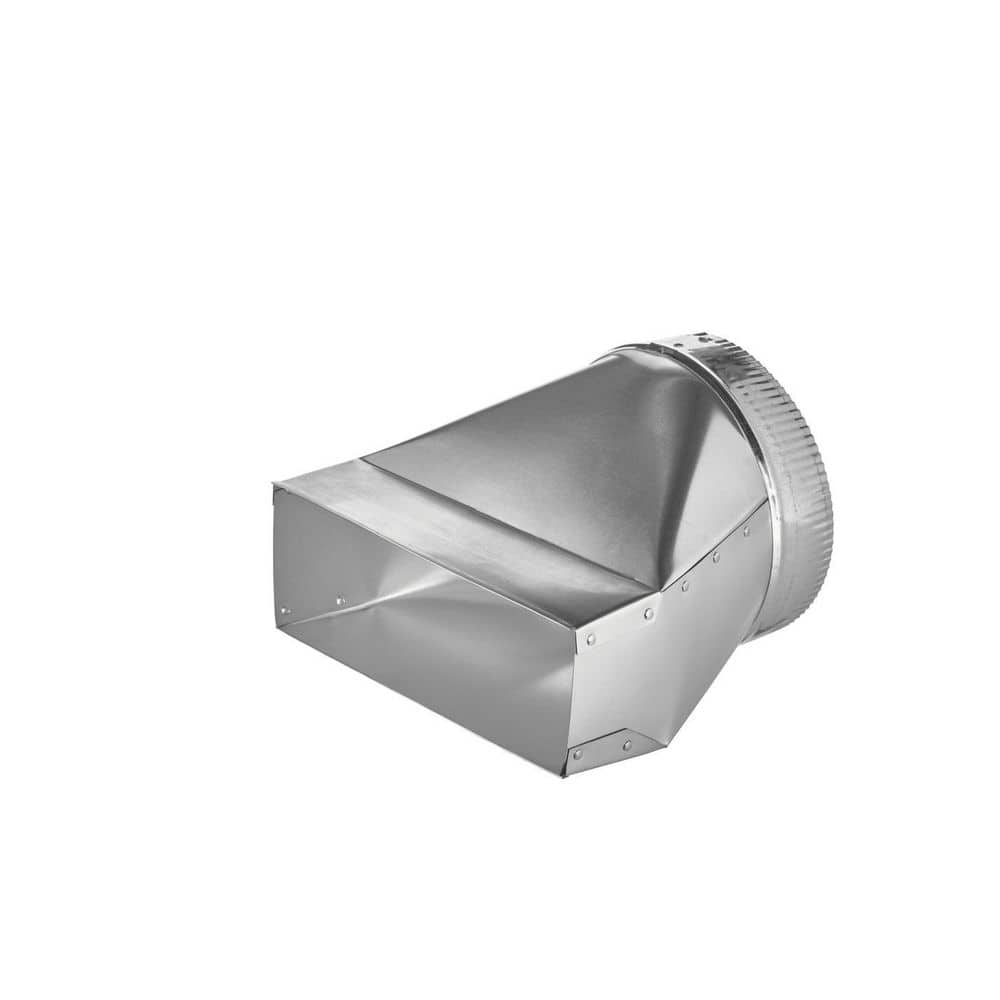 Master Flow 3-1/4 in. x 10 in. x 7 in. Hood Transition Fan Boot (2)