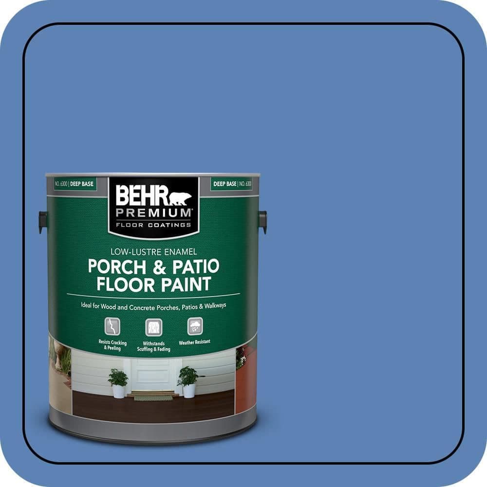 BEHR PREMIUM #PPU15-06 Textured Low-Lustre Enamel Interior/Exterior Porch and Patio Anti-Slip Floor Paint (1)