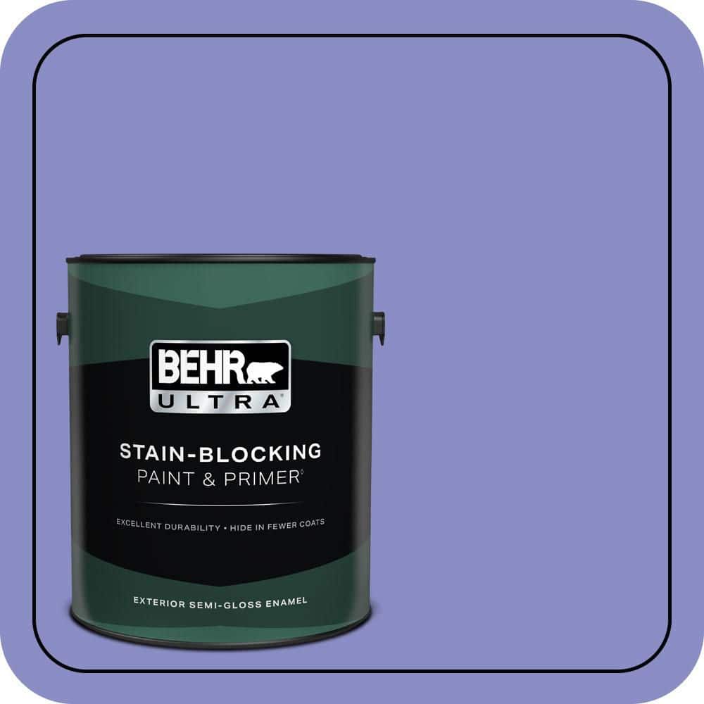 BEHR ULTRA 1 gal. #P550-5 Carriage Ride Semi-Gloss Enamel Exterior Paint & Primer