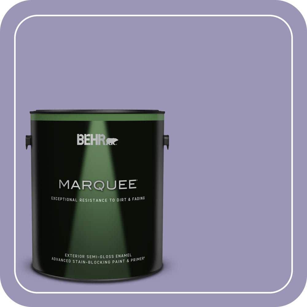 BEHR MARQUEE 1 gal. #640D-5 June Berry Semi-Gloss Enamel Exterior Paint & Primer
