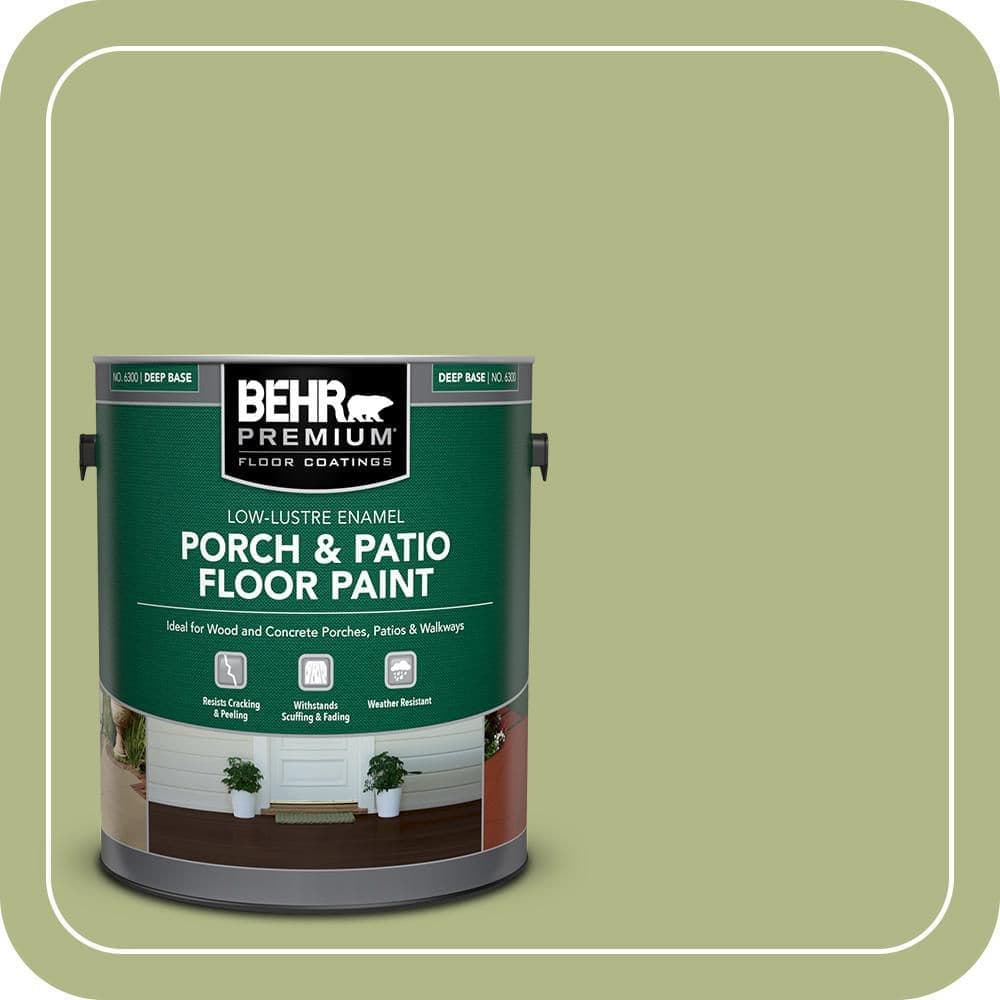 BEHR PREMIUM #PPU10-07 Low-Lustre Enamel Interior/Exterior Porch and Patio Floor Paint (1)