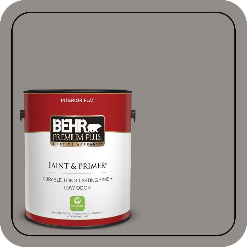 BEHR PREMIUM PLUS 1 gal. #790F-4 Creek Bend Semi-Gloss Enamel Low Odor Interior Paint & Primer (1)