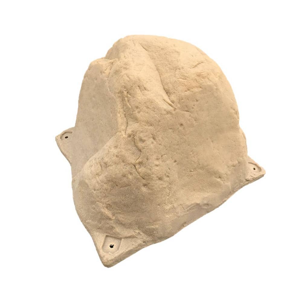 Dekorra 19 in. x 18 in. x 12 in. Small Artificial Rock Enclosure for Covering Small Pumps and Utility Devices (1)