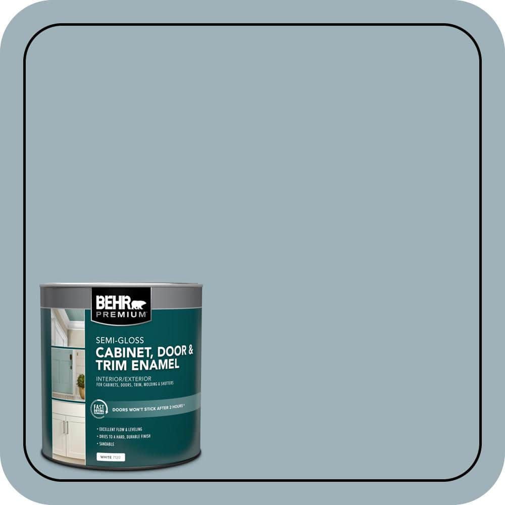 BEHR PREMIUM 1 qt. #MQ5-59 Ovation Semi-Gloss Enamel Interior/Exterior Cabinet, Door & Trim Paint