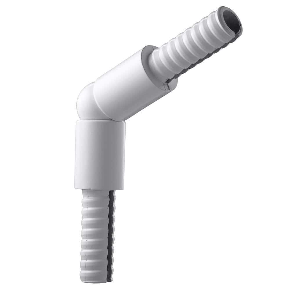 Deckorators White ADA Hand Rail External Swivel