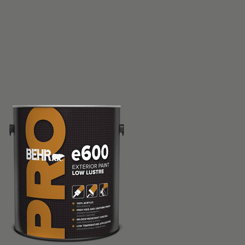BEHR PRO 1 gal. #HDC-AC-17A Welded Iron Low Luster Exterior Paint
