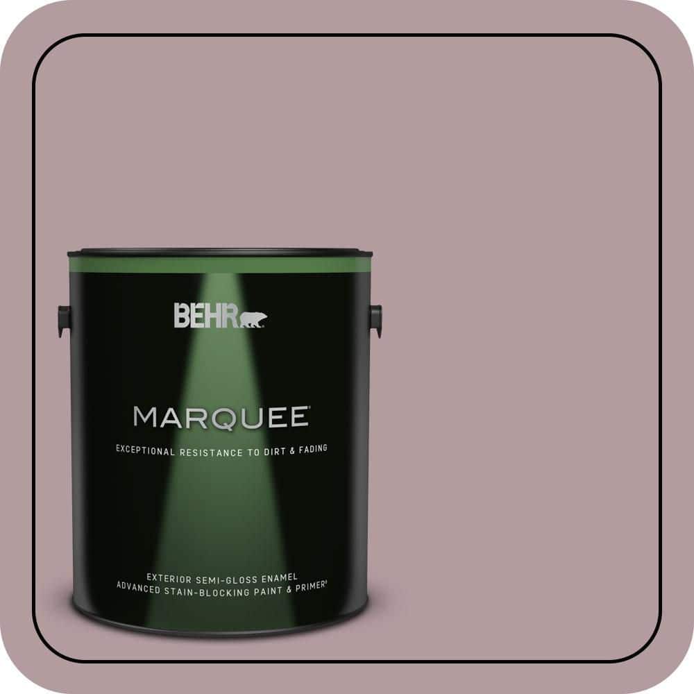BEHR MARQUEE 1 gal. #N120-4 Roaring Twenties Semi-Gloss Enamel Exterior Paint & Primer