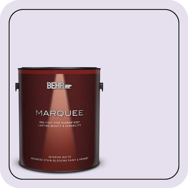 BEHR MARQUEE 1 gal. #P560-1 Blissful Matte Interior Paint & Primer (2)